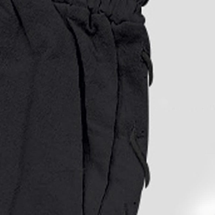 Buddha Stones Summer Casual Drawstring Side Slit Solid Bermuda Shorts Men's Straight Leg Pants With Pockets - image 13
