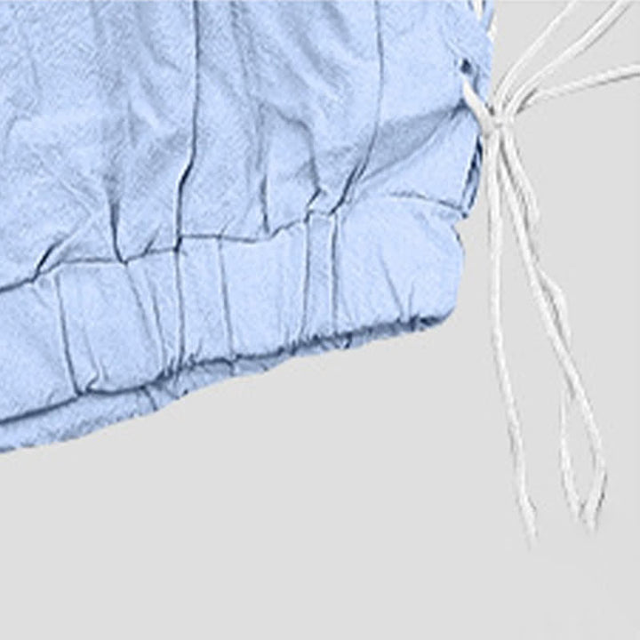 Buddha Stones Summer Casual Drawstring Side Slit Solid Bermuda Shorts Men's Straight Leg Pants With Pockets - image 21