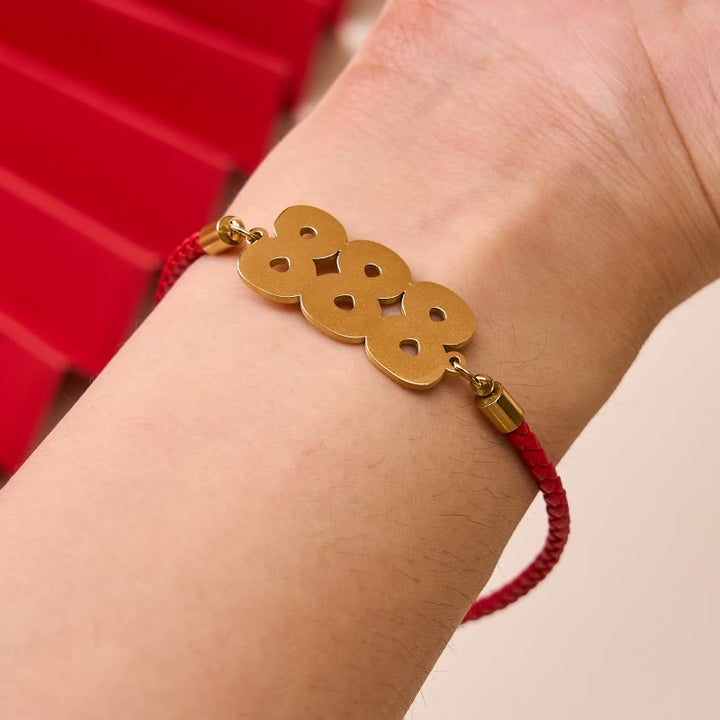 Buddha Stones Angel Numbers Titanium Steel Adjustable String Faith Bracelet - image 22