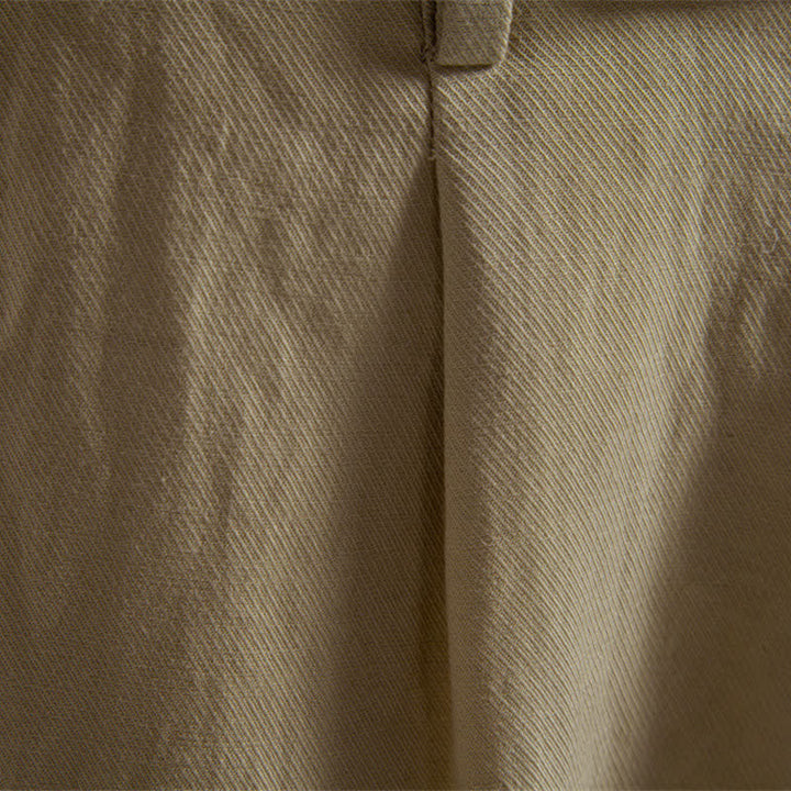 Buddha Stones Summer Casual Classic Zipper Button Solid Bermuda Shorts Men's With Pockets - image 6