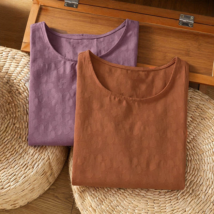 Buddha Stones Summer Casual Side Slit Flower Women's Sleeveless T-Shirts Tank Top - image 15