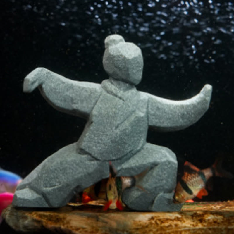 Buddha Stones Resin Yin Yang Balance Tai Chi Figure Mindful Living Decor - image 5