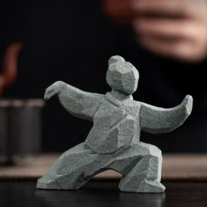 Buddha Stones Resin Yin Yang Balance Tai Chi Figure Mindful Living Decor - image 6