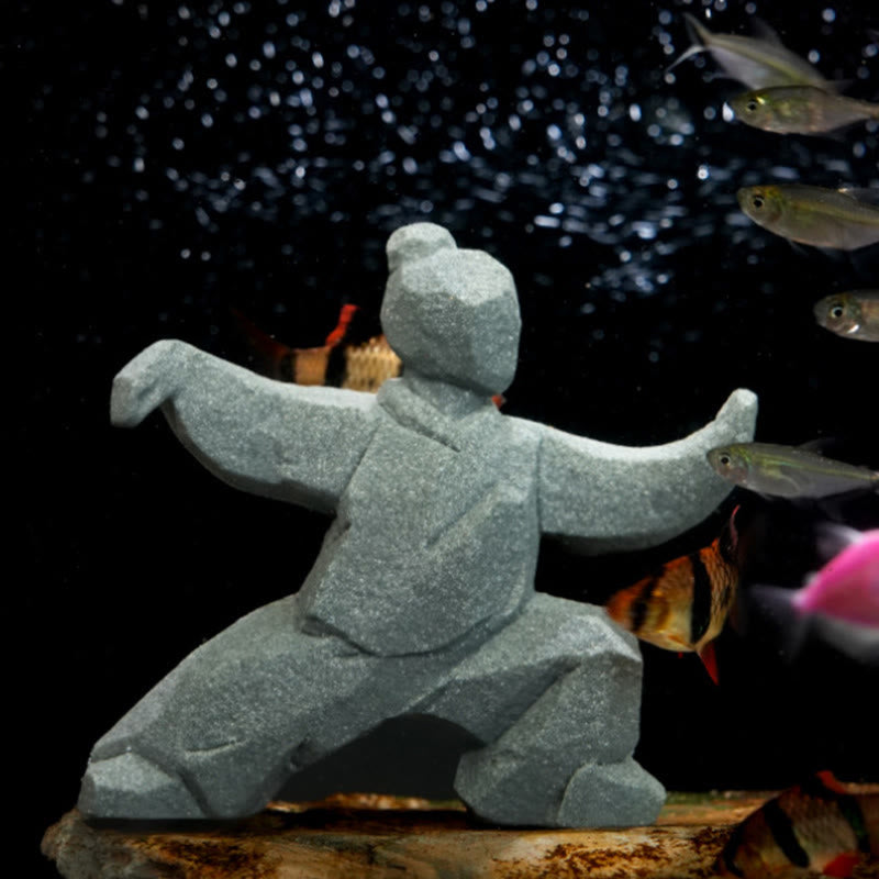 Buddha Stones Resin Yin Yang Balance Tai Chi Figure Mindful Living Decor - image 3