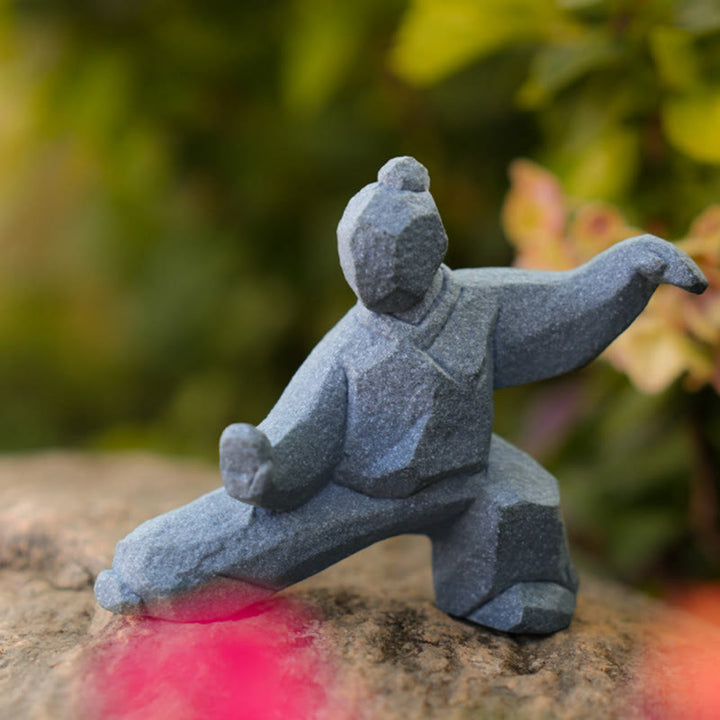 Buddha Stones Resin Yin Yang Balance Tai Chi Figure Mindful Living Decor - image 11