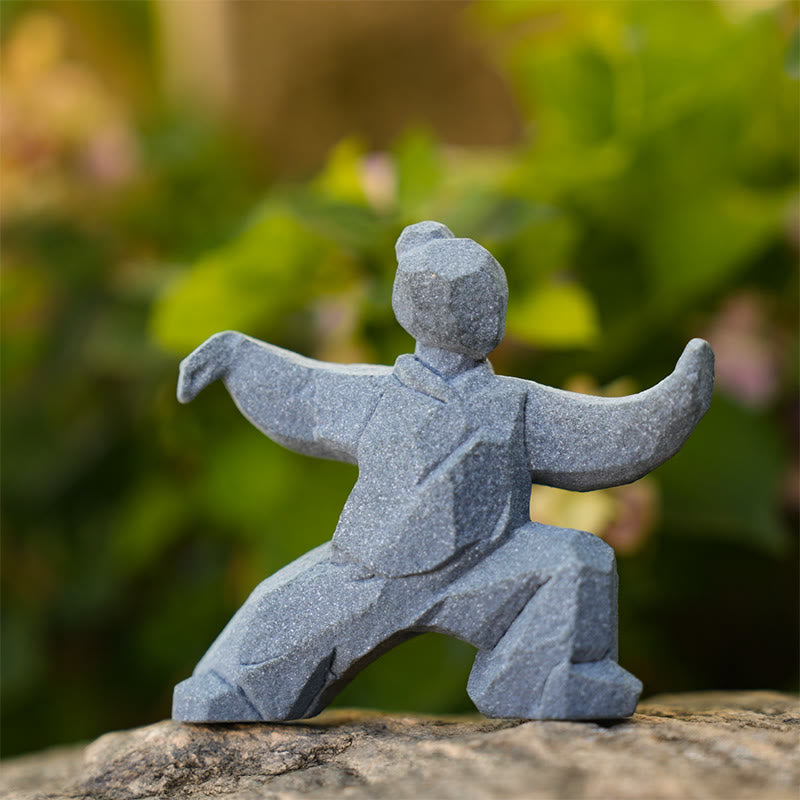 Buddha Stones Resin Yin Yang Balance Tai Chi Figure Mindful Living Decor - image 2