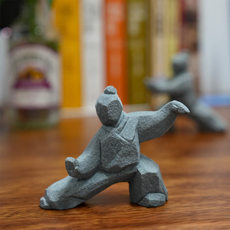 Buddha Stones Resin Yin Yang Balance Tai Chi Figure Mindful Living Decor - image 10