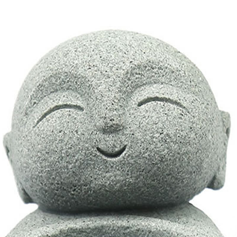 Buddha Stones Resin Buddha Serenity Candle Holder Statue Decor Without Candle - image 13