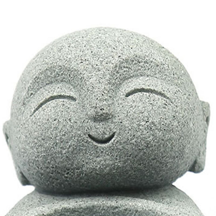 Buddha Stones Resin Buddha Serenity Candle Holder Statue Decor Without Candle - image 13