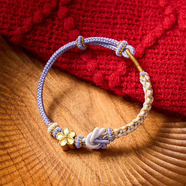 Buddha Stones Mandala Braided Rope Confidence Bracelet - image 21
