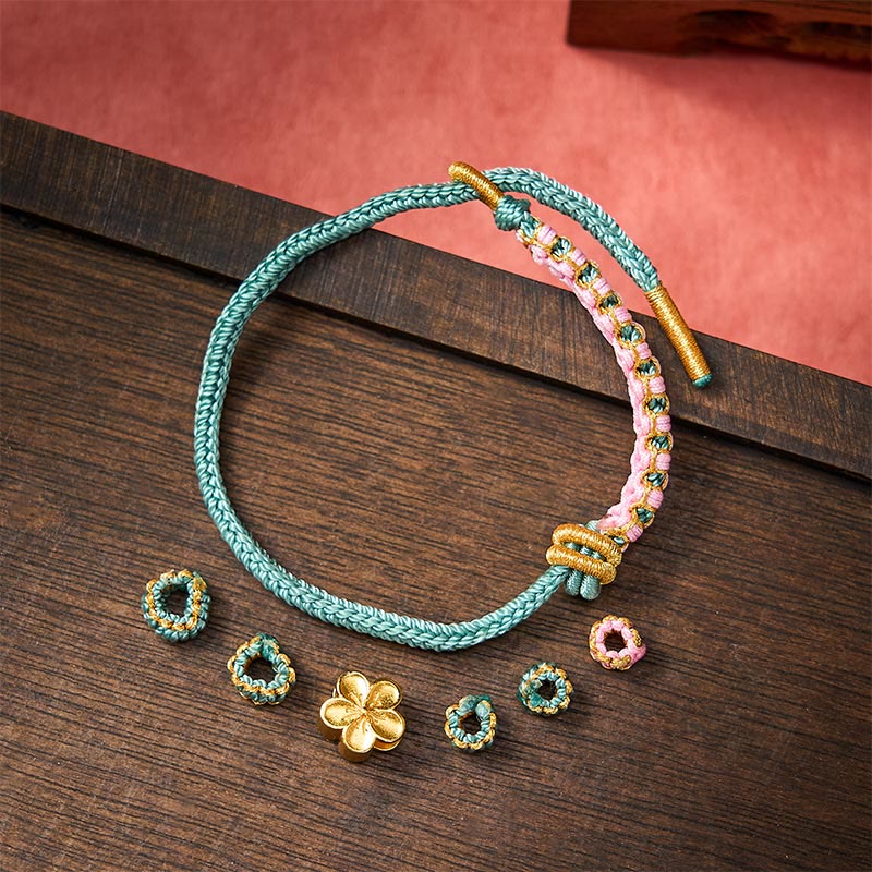Buddha Stones Braided Rope Knot Adjustable Bracelet - image 16