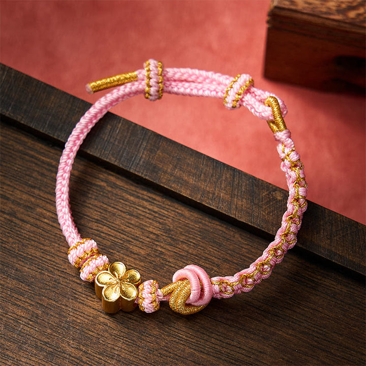 Buddha Stones Braided Rope Knot Adjustable Bracelet - image 21