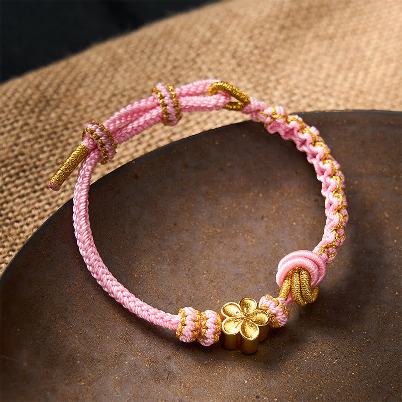 Buddha Stones Braided Rope Knot Adjustable Bracelet - image 22