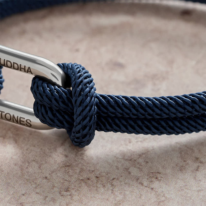 Buddha Stones Titanium Steel Shackle Stimulation Bracelet - image 4
