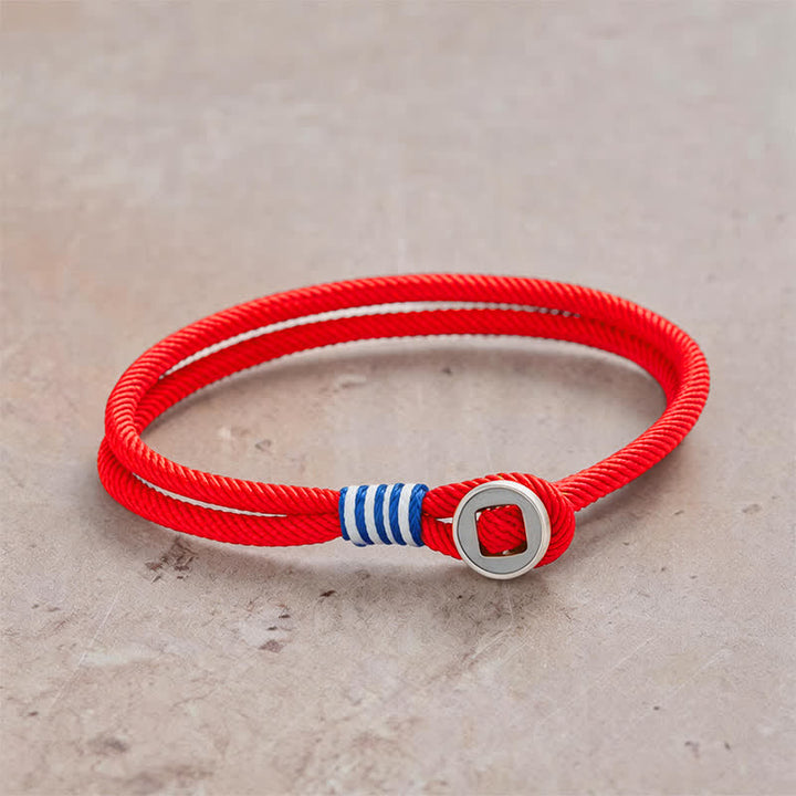 Buddha Stones 925 Sterling Silver Double Wrap Button Protection Bracelet - Red - Wrist Circumference: 7.9–8.2 in (20–21 cm) - image 10