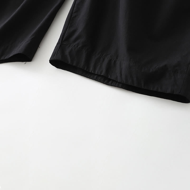 Buddha Stones Summer Casual Minimalist Solid Cropped Pants Women's Harem Pants With Pockets - image 9