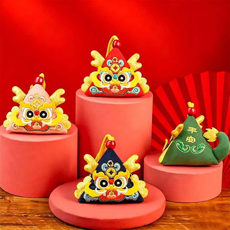 Buddha Stones Charming Dragon Tiger Snake Triangle Cute Animal Decor - image 16