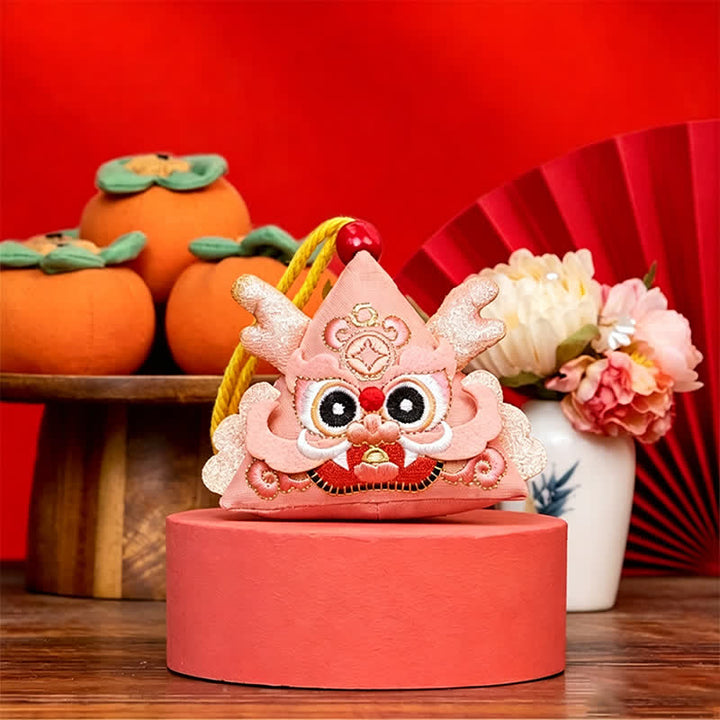 Buddha Stones Charming Dragon Tiger Snake Triangle Cute Animal Decor - image 13