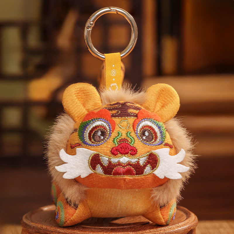 Buddha Stones Lucky Tiger Protection Cute Animal Decor - image 1