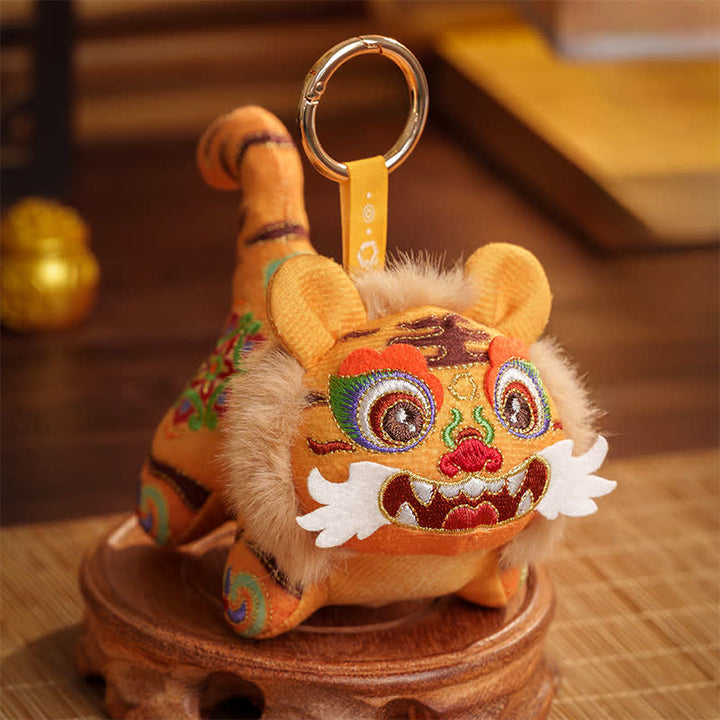 Buddha Stones Lucky Tiger Protection Cute Animal Decor - Tiger - image 0