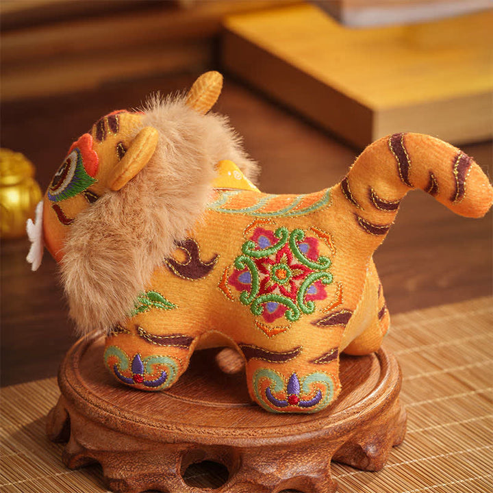 Buddha Stones Lucky Tiger Protection Cute Animal Decor - image 5