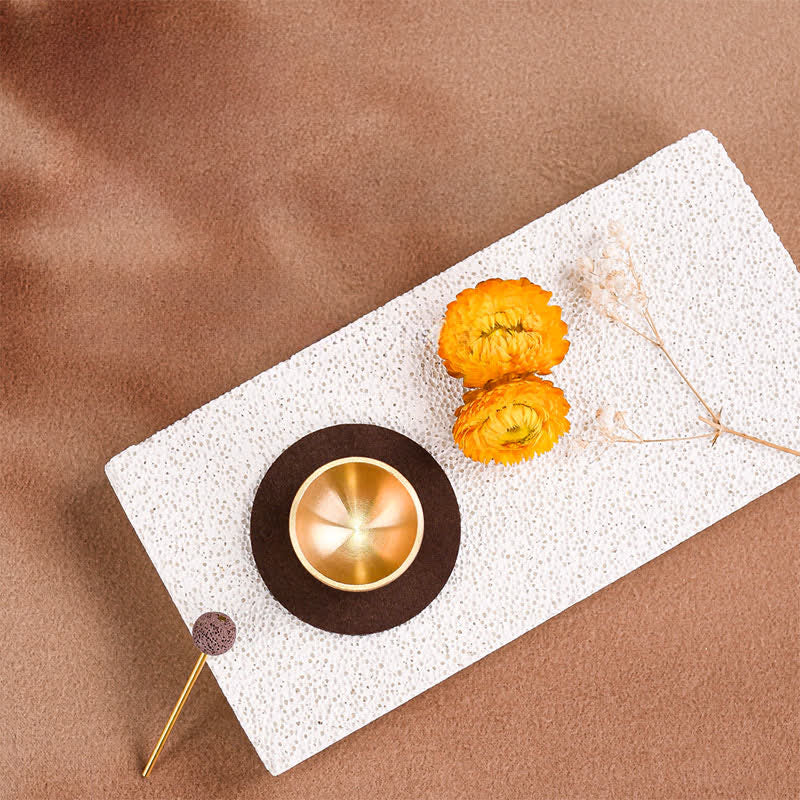 Buddha Stones Brass Mini Grounding Meditation Singing Bowls Gift Set - image 6