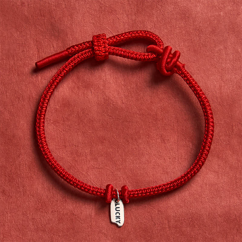 Buddha Stones Handmade Braided Red String LUCKY Charm Adjustable Bracelet - image 8