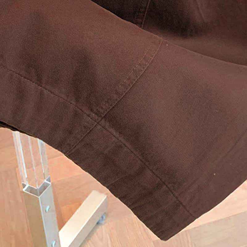 Buddha Stones Spring Casual Minimalist Drawstring Solid Long Pants Women's Harem Pants With Pockets - image 33