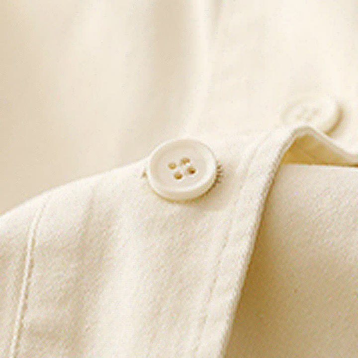 Buddha Stones Summer Casual Vintage Button-Up Drawstring Solid Tank Top Women's Sleeveless Shirts - image 18