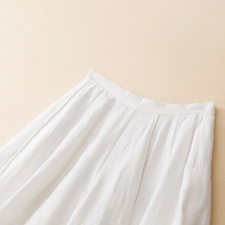 Buddha Stones Summer Casual Minimalist Solid Cropped Pants Women's Harem Pants With Pocket - image 16