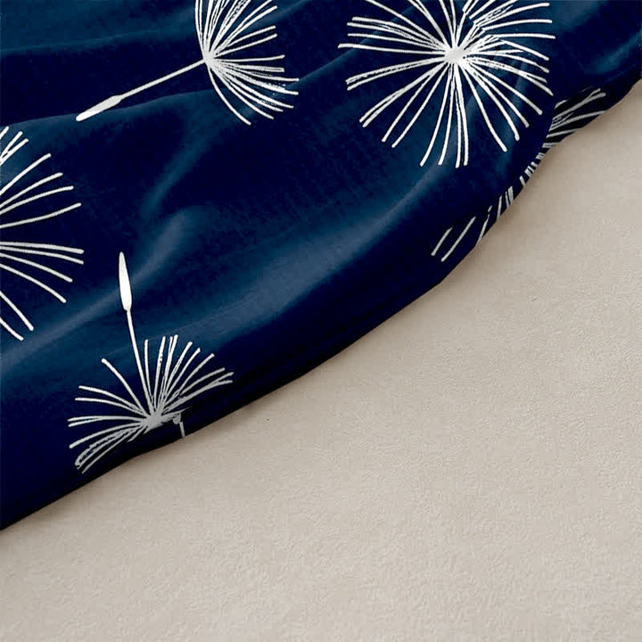 Buddha Stones Summer Casual Dandelion Bloom Pattern Women's Summer Sleeveless Midi Dress With Pockets - image 2