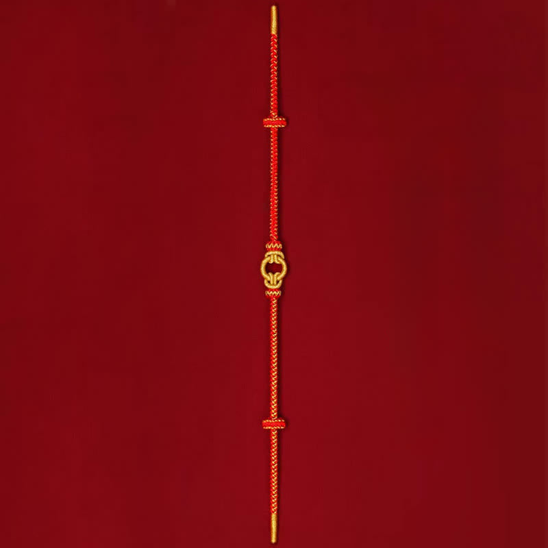 Buddha Stones Red String Chinese Zodiac Luck Braided Knot Bracelet - image 4