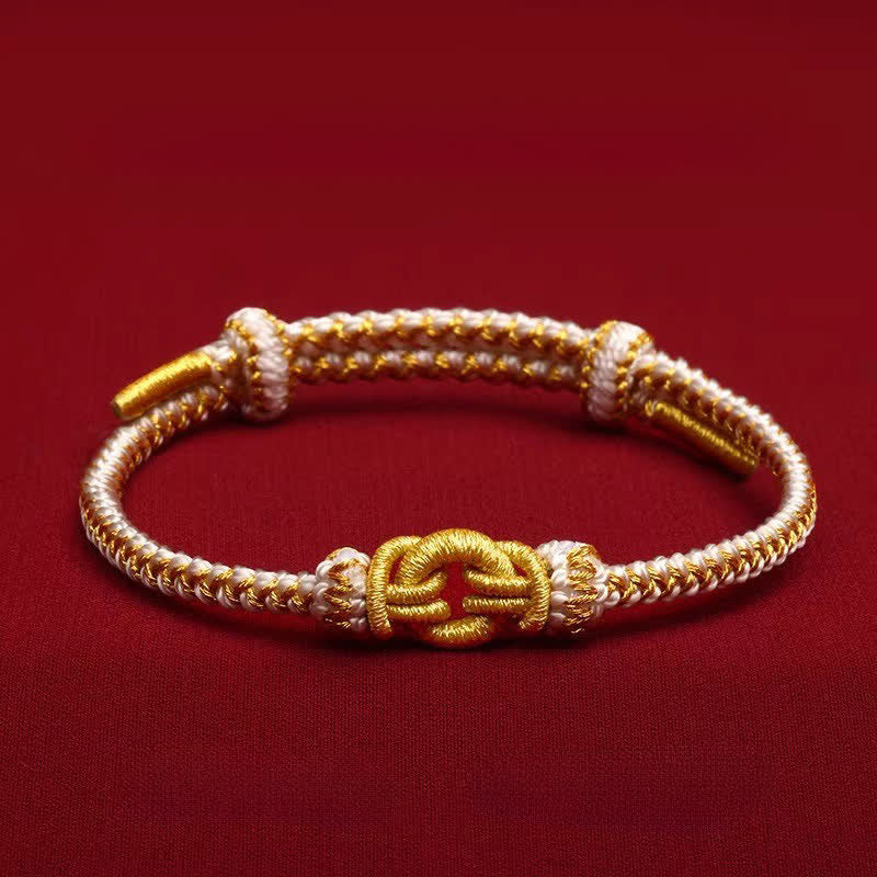 Buddha Stones Red String Chinese Zodiac Luck Braided Knot Bracelet - Goat & Monkey - Wrist Circumference: 14–20 cm - image 15
