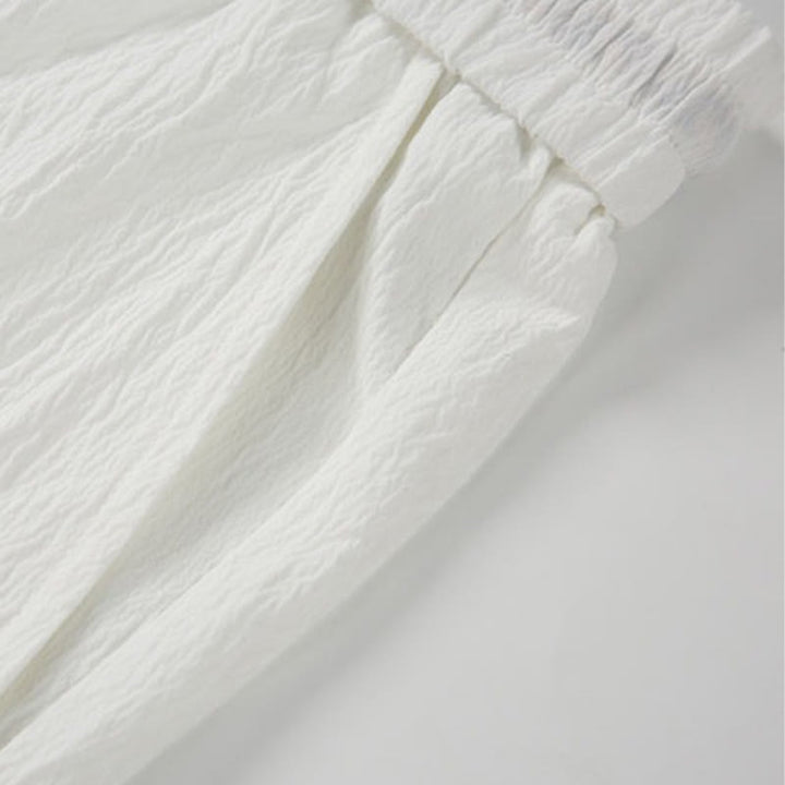 Buddha Stones Summer Casual Tang Style Embroidery Crane Auspicious Clouds Men's Shorts With Pockets - image 13