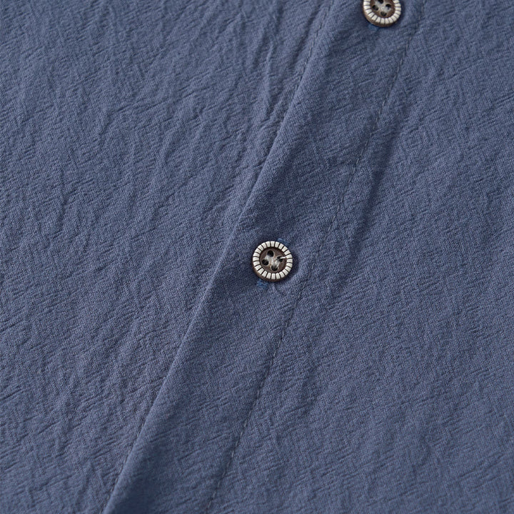 Buddha Stones Summer Casual Minimalist Button-Up Drawstring Solid Tank Top Men's Sleeveless Shirts - image 26