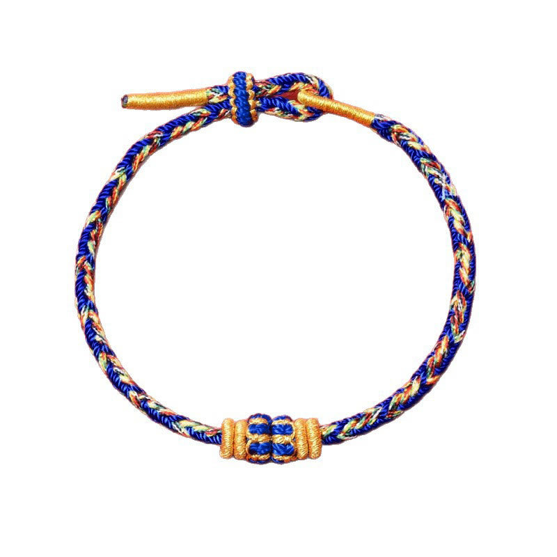 Buddha Stones Koi Fish Luck Hand-Woven String Bracelet - image 19