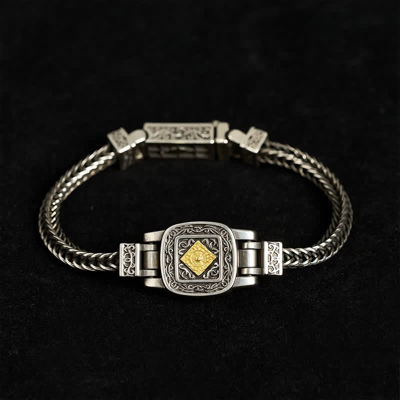 Buddha Stones Copper Vajra Enlightenment Bracelet - image 1