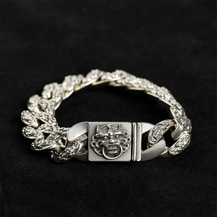 Buddha Stones Two Tone Copper Pi Xiu Auspicioisness Bracelet - 7.5–7.9 in (19–20 cm) - image 0