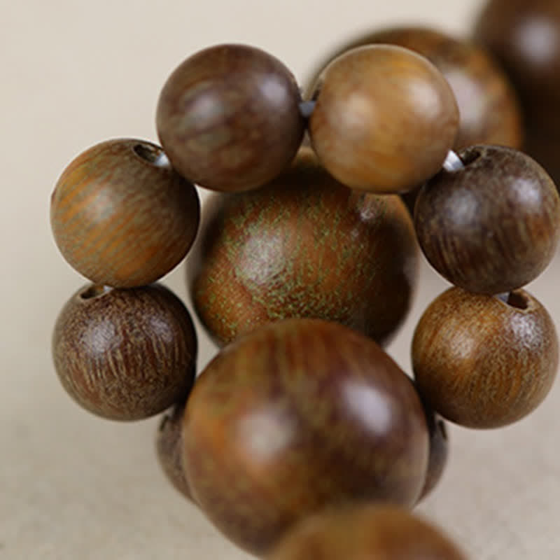 Buddha Stones Ebony Wood Lucky Cat Grounding Beaded Bracelet - image 8