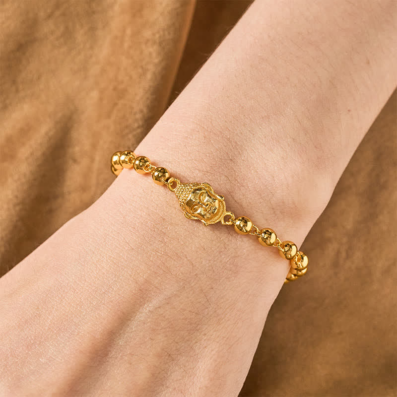 Buddha Stones Copper Buddha Beaded Serenity Bracelet - image 3