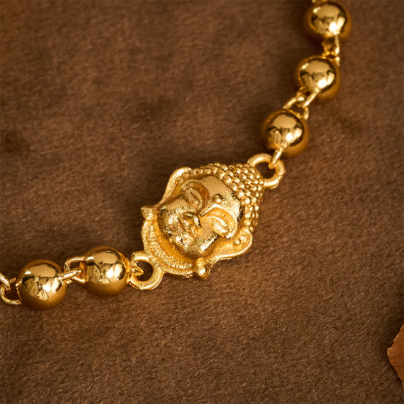 Buddha Stones Copper Buddha Beaded Serenity Bracelet - image 4