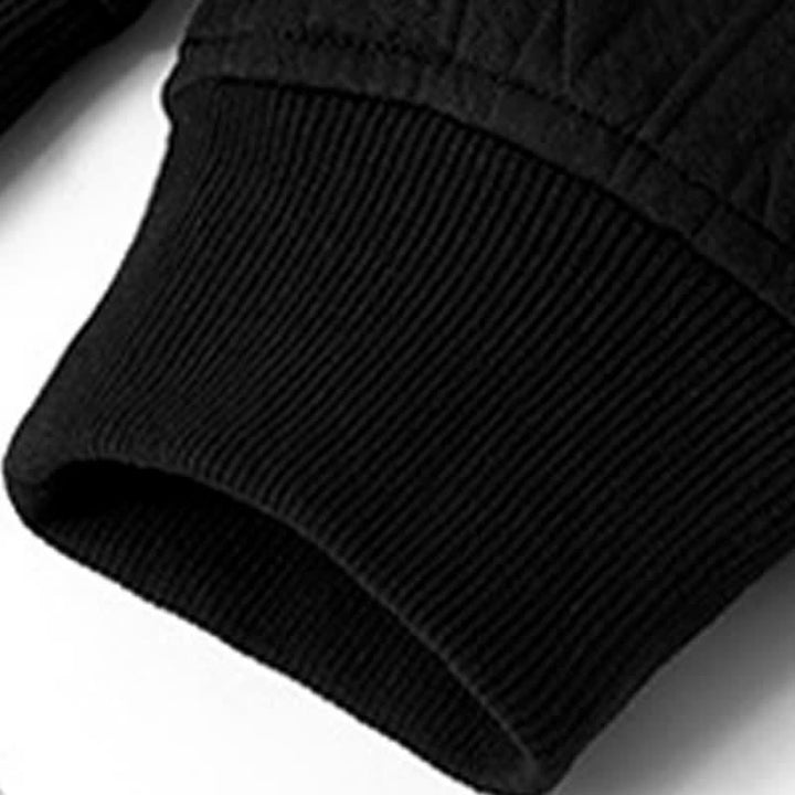 Buddha Stones Fall Winter Buttons Twisted Design Long Sleeve Men's Hoodie - image 12
