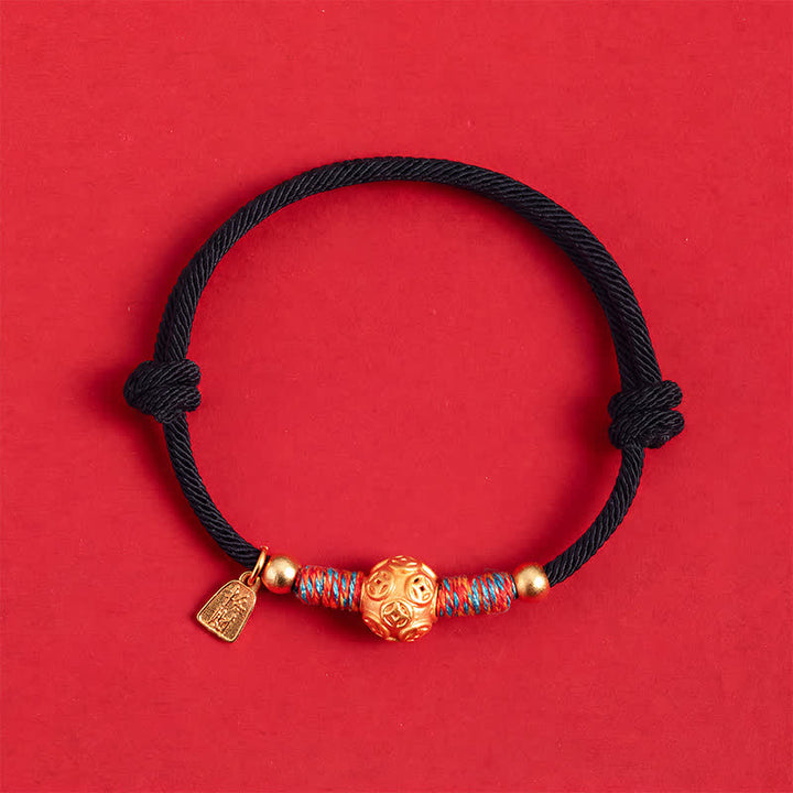 Buddha Stones 999 Sterling Silver Red String Protection Hand-Woven Bracelet - image 17