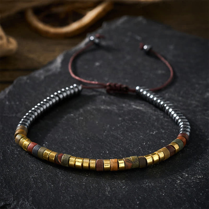 Buddha Stones Hematite Powerful Beads Bracelet - image 11
