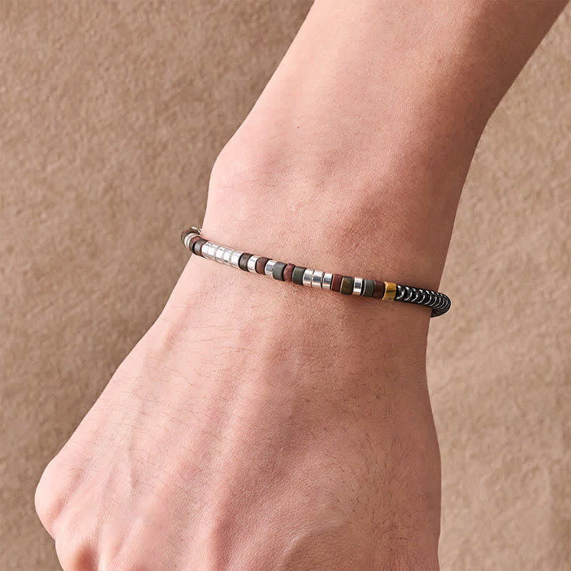 Buddha Stones Hematite Powerful Beads Bracelet - image 4