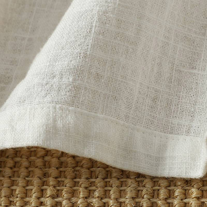 Buddha Stones Spring Fall Vintage Tang Style Frog Button Solid Women's Long Sleeve Shirts - image 7
