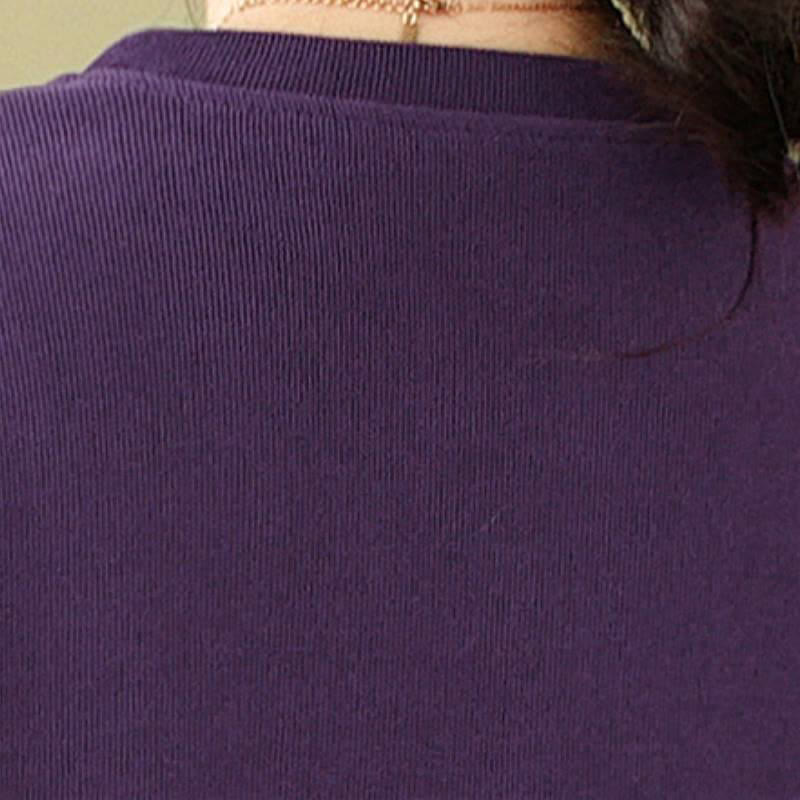 Buddha Stones Fall Winter Minimalist Crew Neck Drawstring Solid Women's Knitwear - image 4