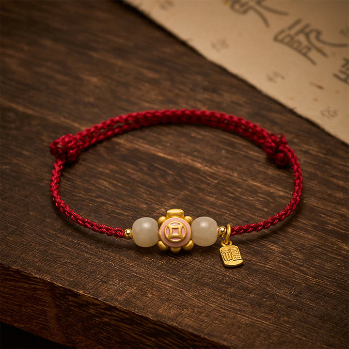 Buddha Stones Turtle Red String Hand-Woven Strength Bracelet - image 13