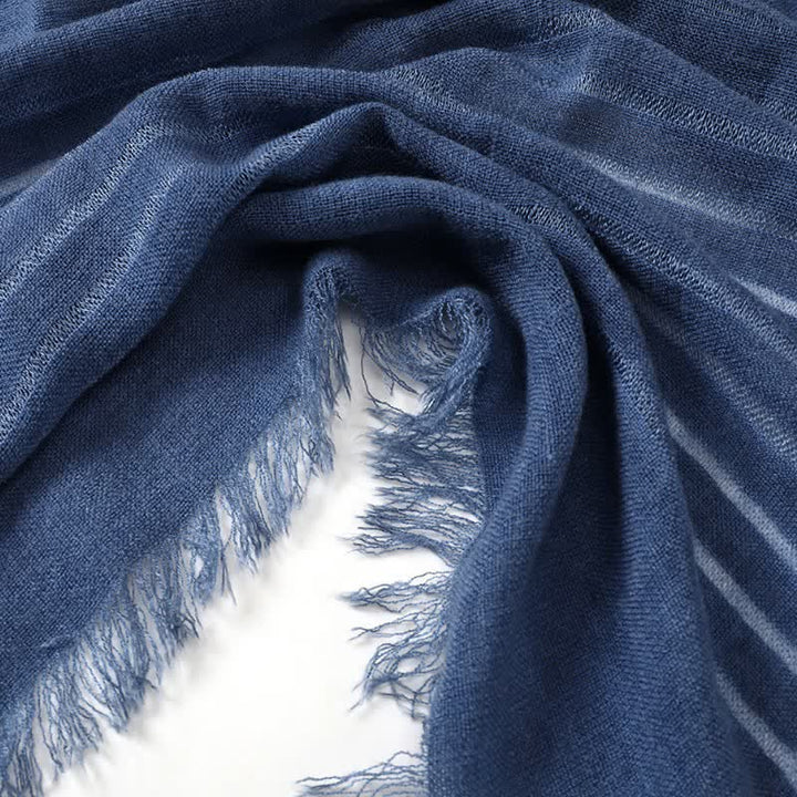 Buddha Stones Spring Fall Artful Textured Everyday Men's Scarf - image 3