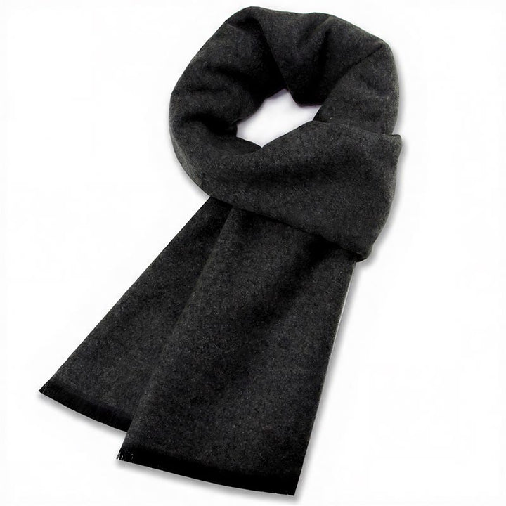 Buddha Stones Fall Winter Classic Grey Plaid Fringe Cozy Scarves - DarkGray - image 17